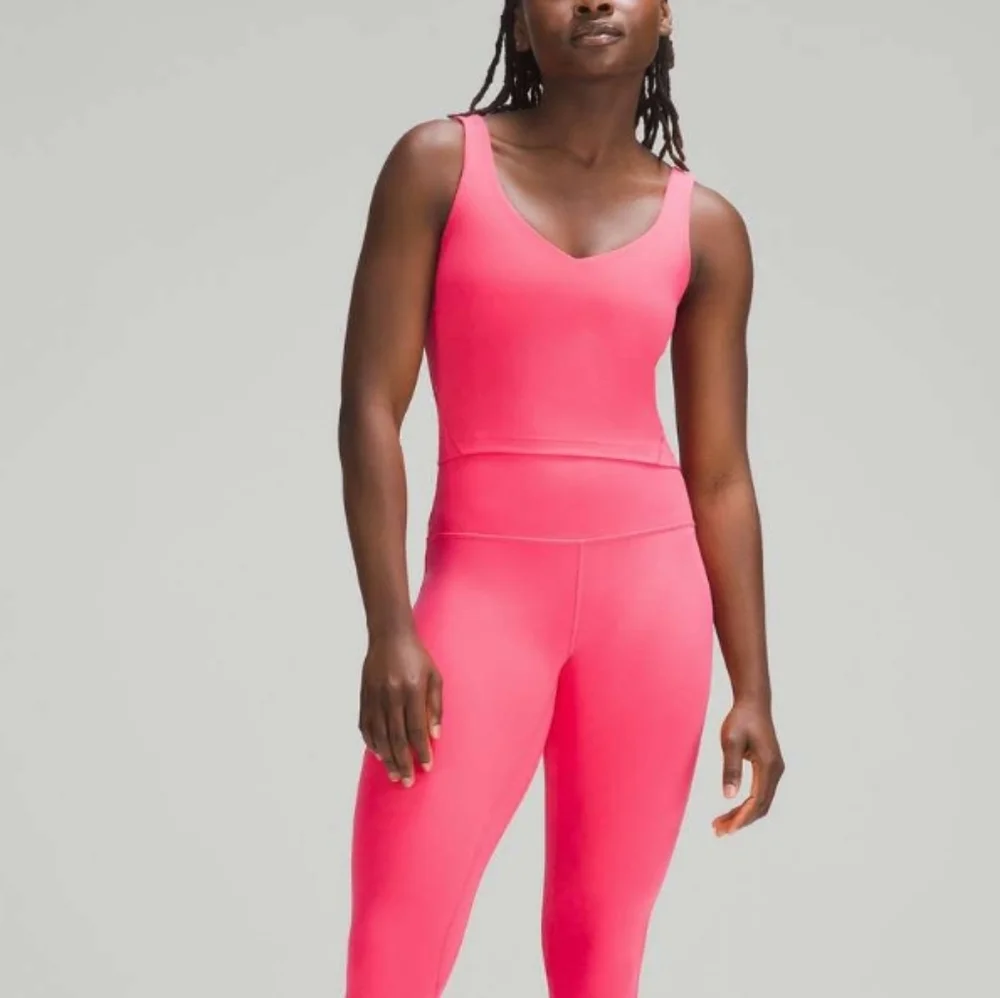 Lululemon Align Tank Top Lip Gloss Pink Size 2 Excellent Condition - Picture 1 of 8